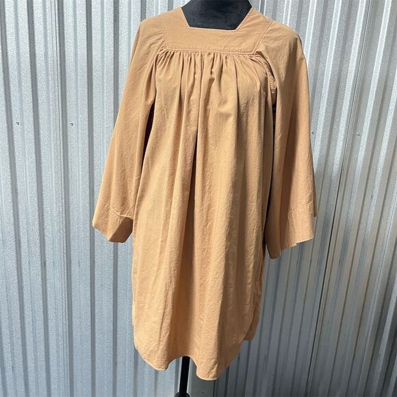 DÔEN Dress Women's XS Fawn Calder Mini Boho Mini Long Sleeve Flowy Belt - Picture 4 of 11
